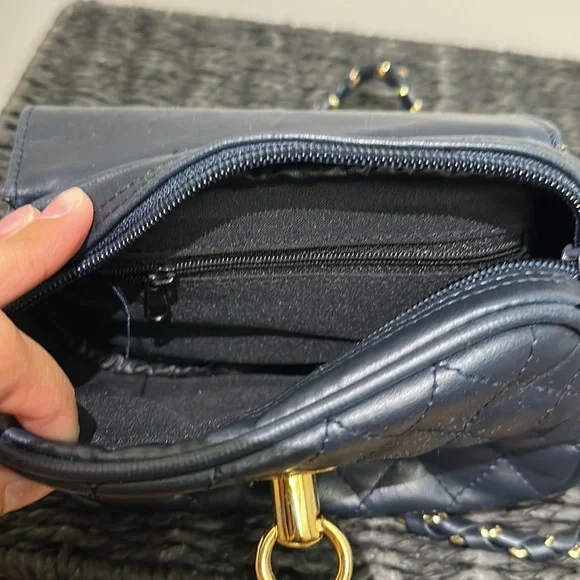 Mini Blue Purse - Picture 3 of 3